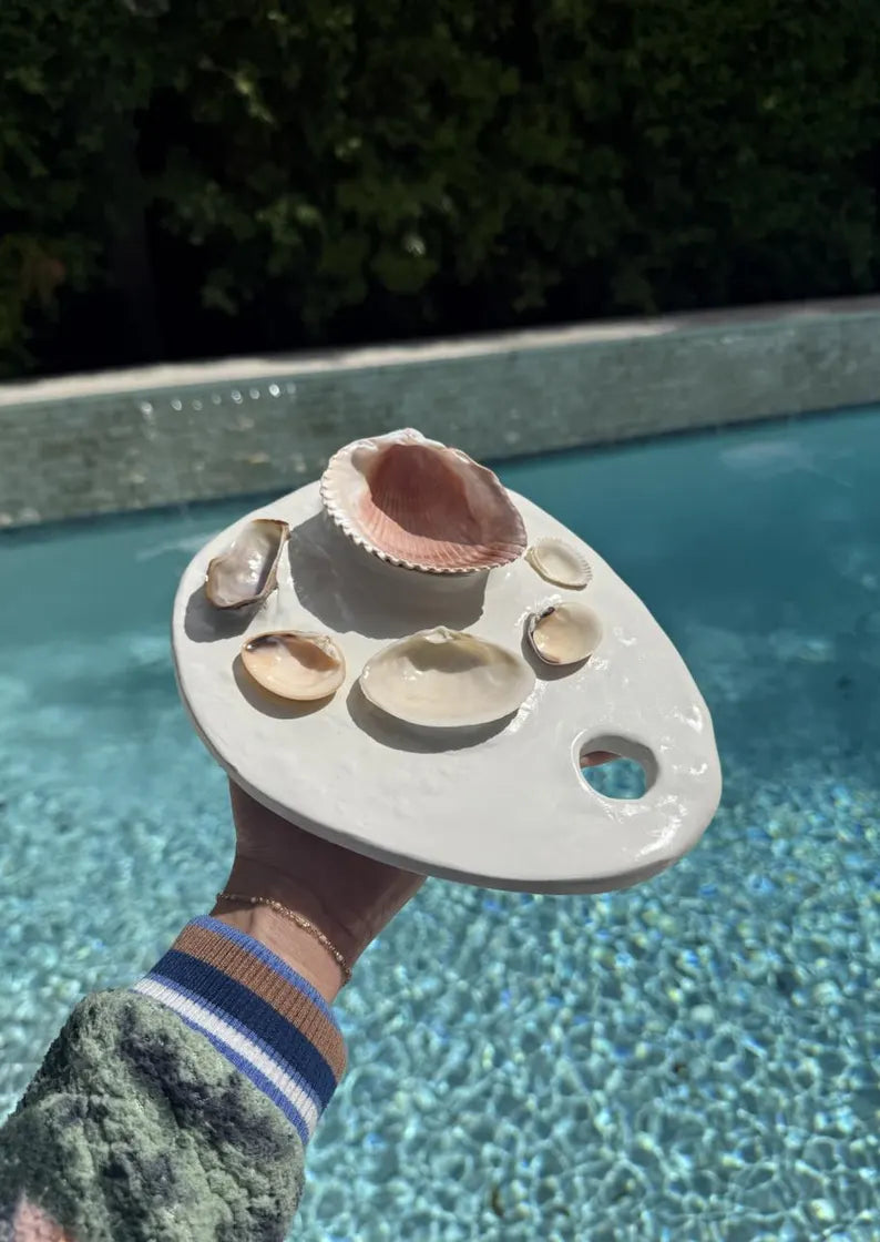 Seashell Paint Pallete